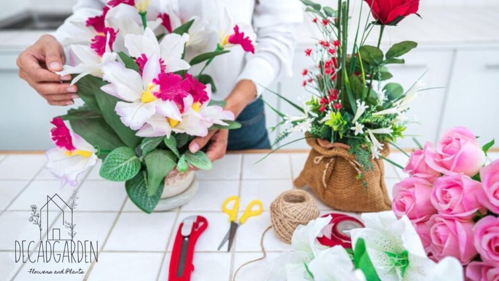 How to Make Silk Floral Arrangements for Home